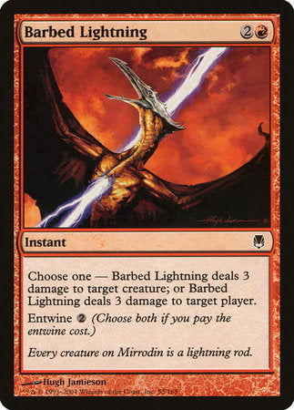 Barbed Lightning [Darksteel]