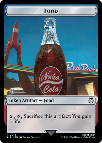 Food (0013) // Copy Double-Sided Token [Fallout Tokens]