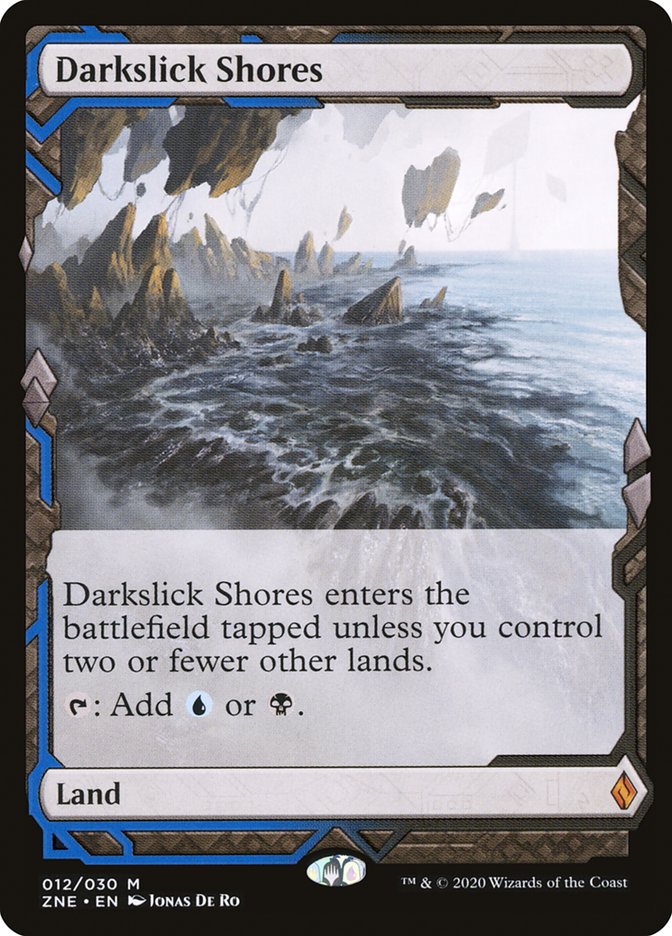 Darkslick Shores [Zendikar Rising Expeditions]