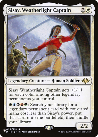Sisay, Weatherlight Captain [Secret Lair: From Cute to Brute]