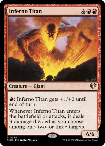 Inferno Titan [Commander Masters]