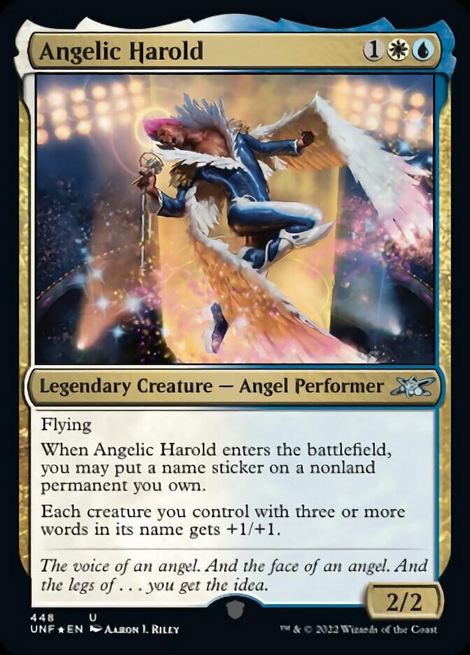 Angelic Harold (Galaxy Foil) [Unfinity]