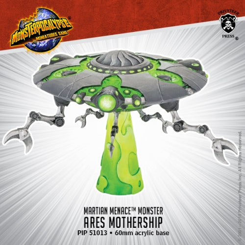 Ares Mothership – Monsterpocalypse Martian Menace Monster (metal/resin)