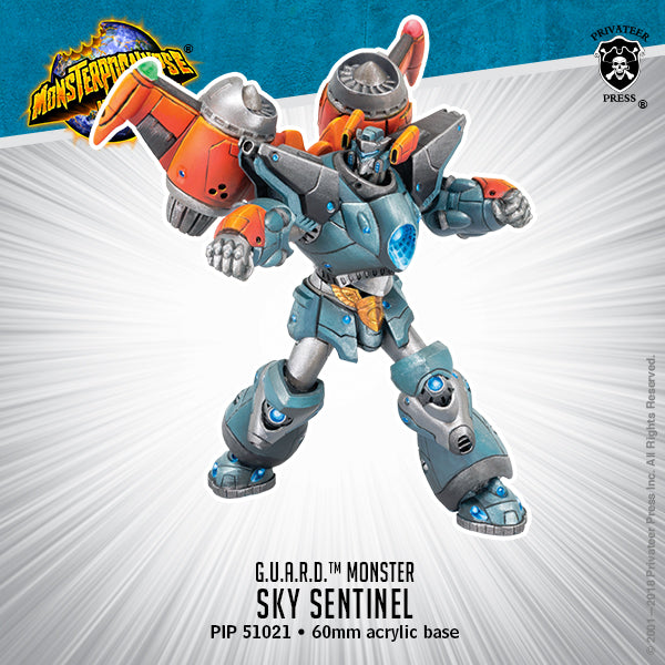 Sky Sentinel – Monsterpocalypse G.U.A.R.D. Monster (resin)