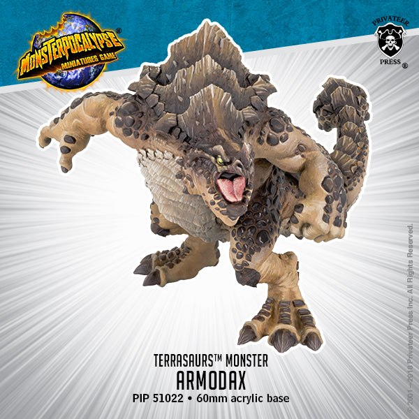 Armodax – Monsterpocalypse Terrasaurs Monster (resin)