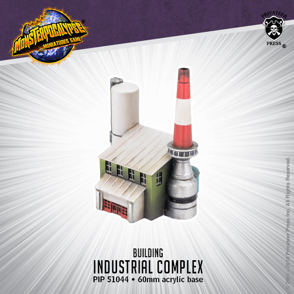 Industrial Complex – Monsterpocalypse Building (resin)