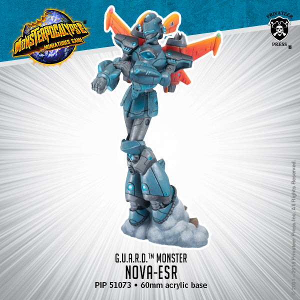 Nova ESR – Monsterpocalypse G.U.A.R.D. Monster (metal/resin)
