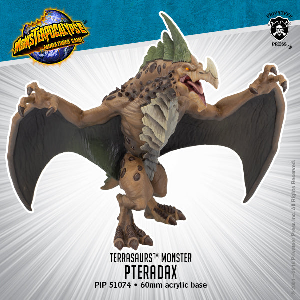 Pteradax – Monsterpocalypse Terrasaurs Monster (metal/resin)