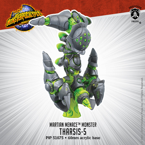 Tharsis-5 – Monsterpocalypse Martian Menace Monster (metal/resin)