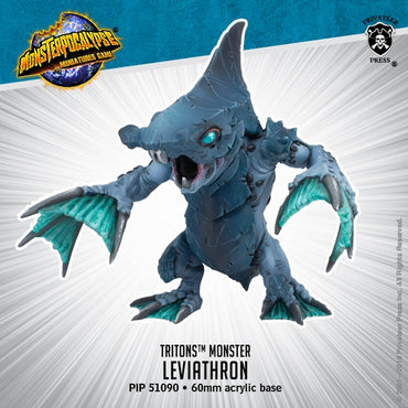 Leviatrhron Monsterpocalypse Tritons Monster (metal/resin)