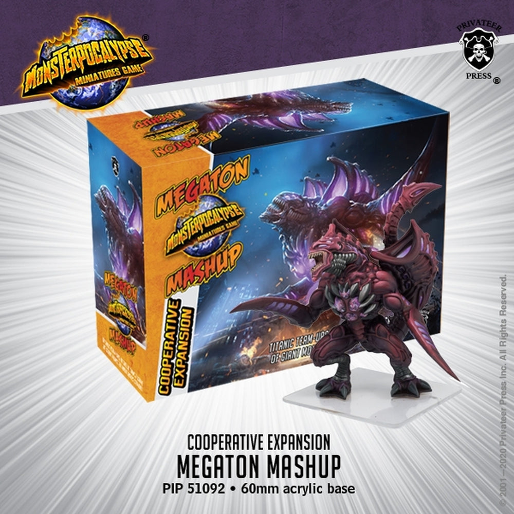 Megaton Mashup Monsterpocalypse Gallamaxus (metal/resin)