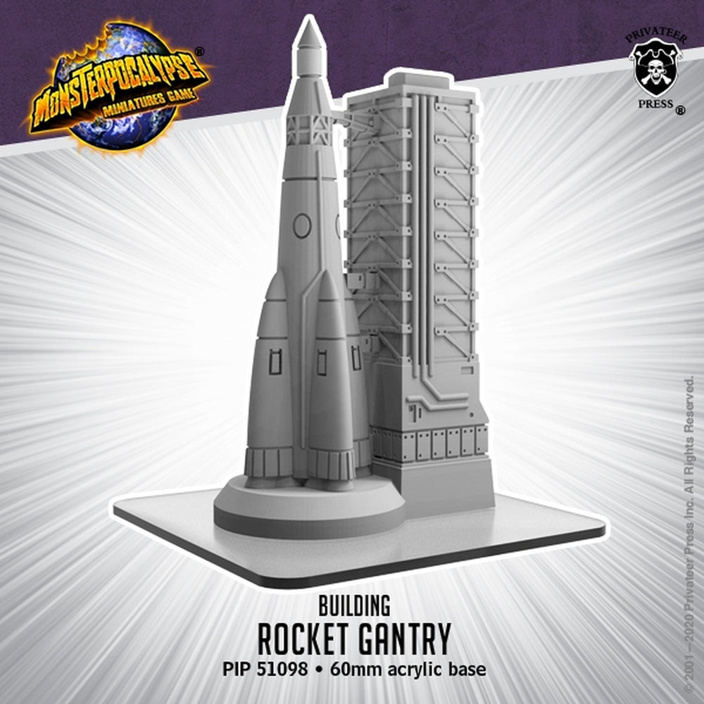 Monsterpocalypse Rocket Gantry Building