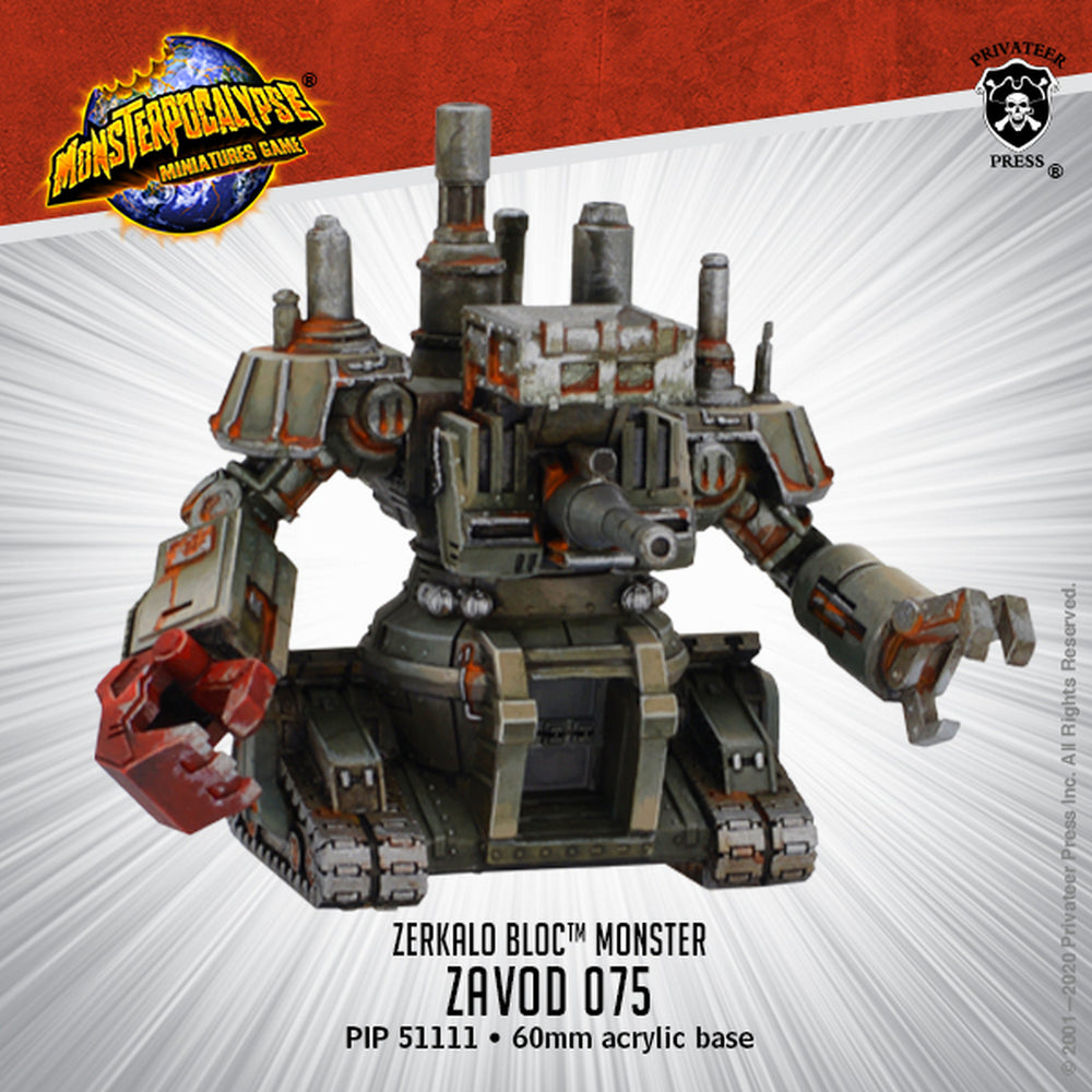 Monsterpocalypse Zavod 075 Zerkalo Bloc Monster