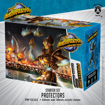 Monsterpocalypse: Protectors Elemental Champions Starter Set (Resin and White Metal)