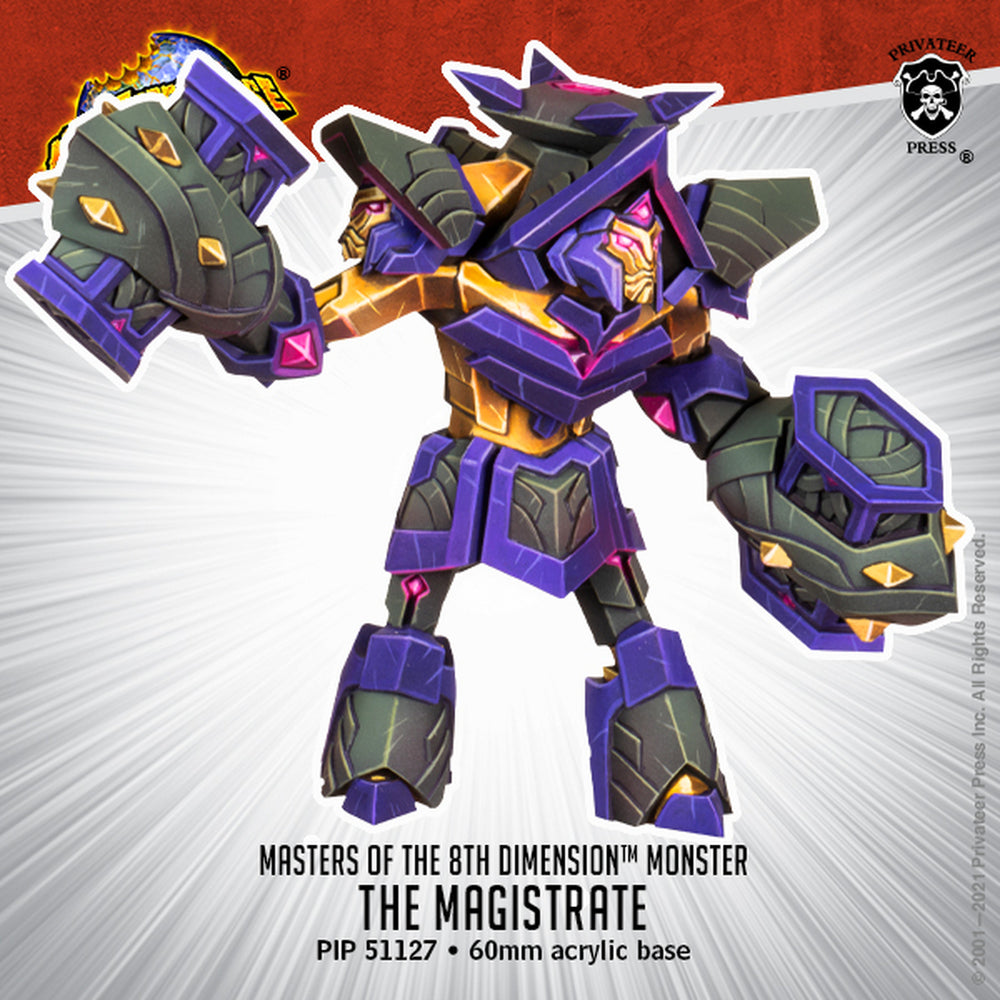 Monsterpocalypse The Magistrate Masters of the 8th Dimension Monster