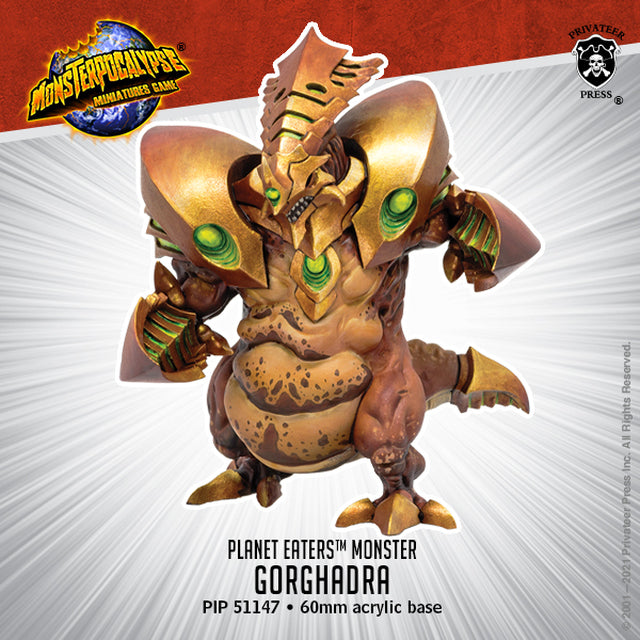 Monsterpocalypse Gorghadra Planet Eater Monster