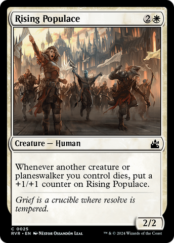 Rising Populace [Ravnica Remastered]