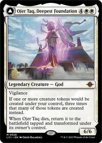 Ojer Taq, Deepest Foundation // Temple of Civilization [The Lost Caverns of Ixalan Prerelease Cards]