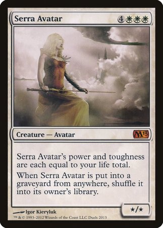 Serra Avatar [Duels of the Planeswalkers Promos 2012]