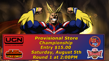 My Hero Academia: Provisional Store Championship ticket
