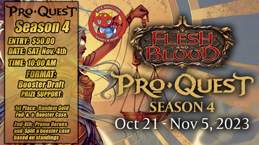 Pro Quest Season 4 - Bright Lights Booster Draft ticket