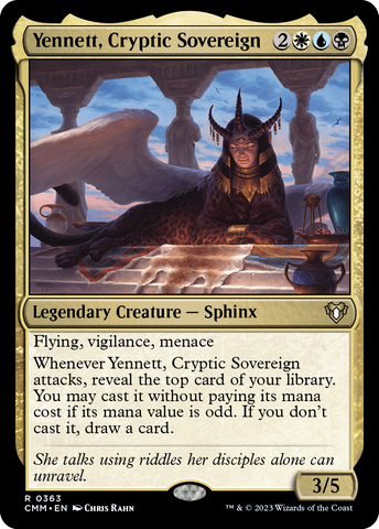 Yennett, Cryptic Sovereign [Commander Masters]