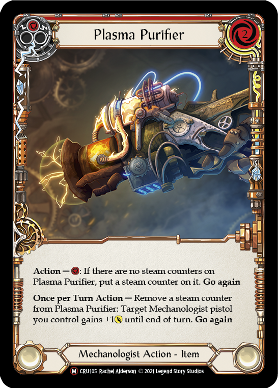Plasma Purifier (Rainbow Foil) [U-CRU105-RF] Unlimited Rainbow Foil