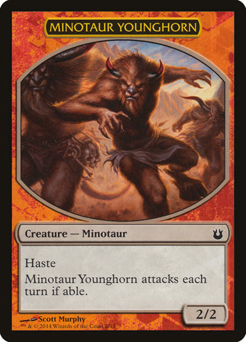 Minotaur Younghorn [Born of the Gods Hero's Path]