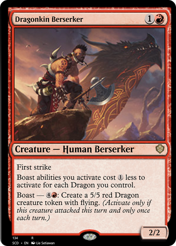 Dragonkin Berserker [Starter Commander Decks]