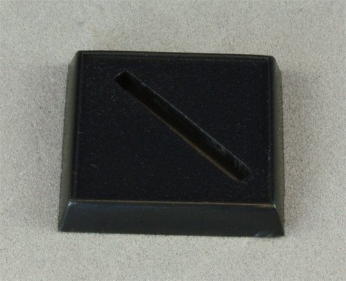 Single 1inch Plastic Square Base