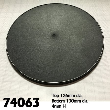 130mm Round Gaming Base (4)