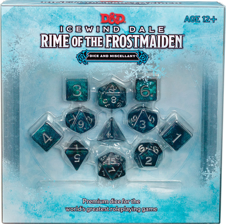 Dungeons and Dragons RPG: Icewind Dale - Rime of the Frostmaiden Dice Set