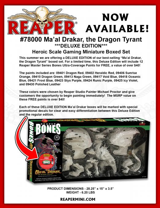 Ma'al Drakar - Deluxe Boxed Set with Paints