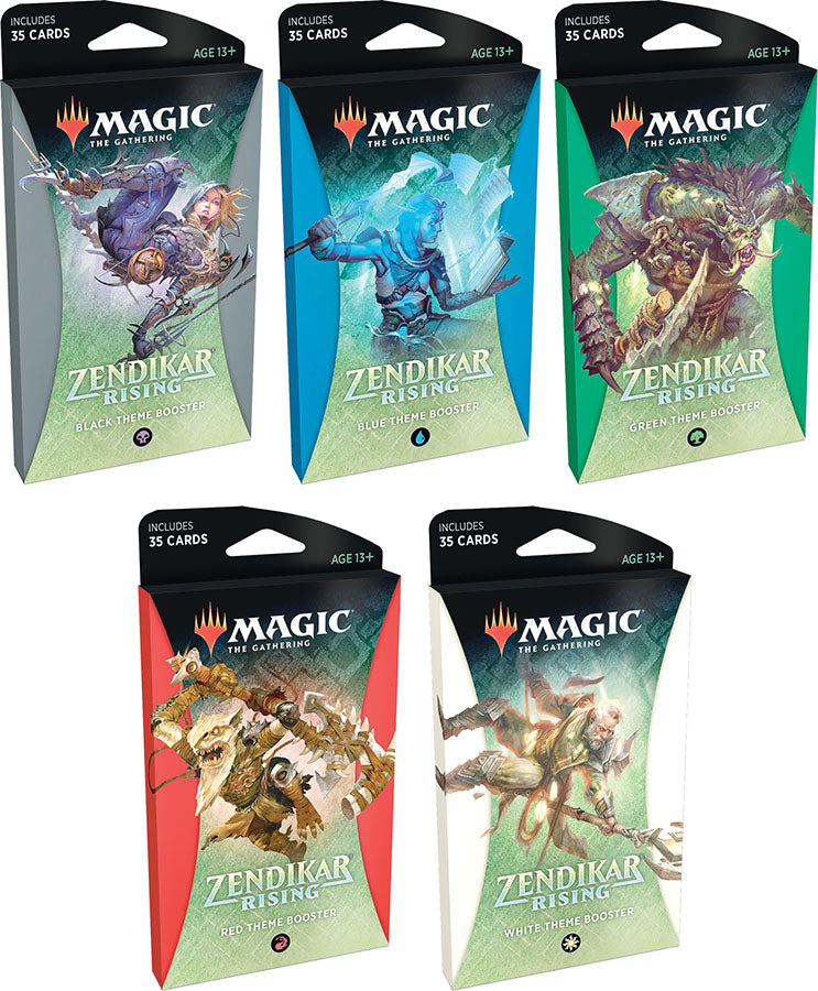zendikar rising theme booster box Magic the Gathering CCG: Zendikar Rising Theme Booster Display BOX (12)