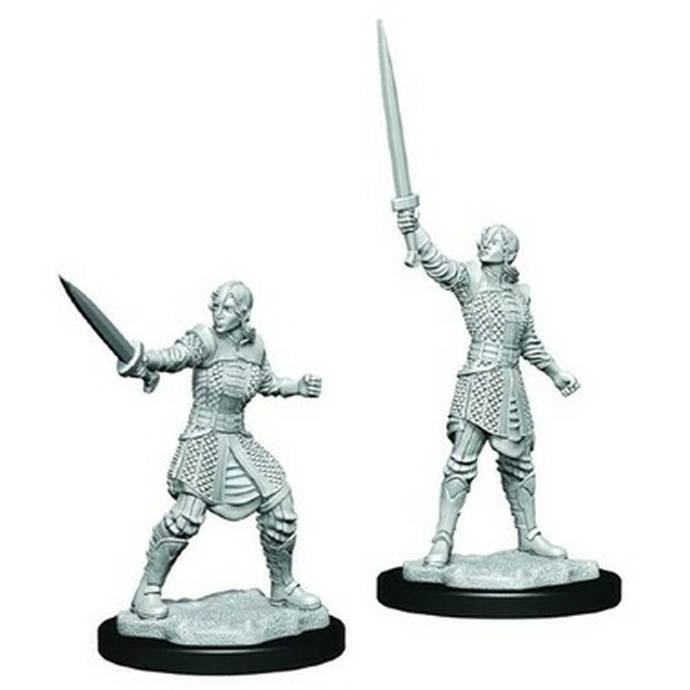 Critical Role Unpainted Miniatures: Human Dwendalian Empire Fighter Female