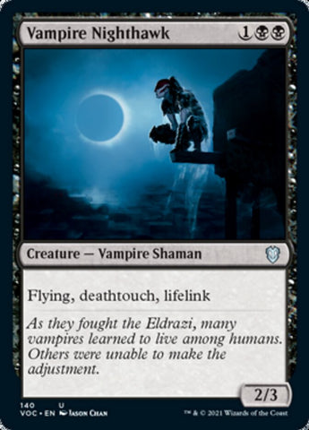 Vampire Nighthawk [Innistrad: Crimson Vow Commander]