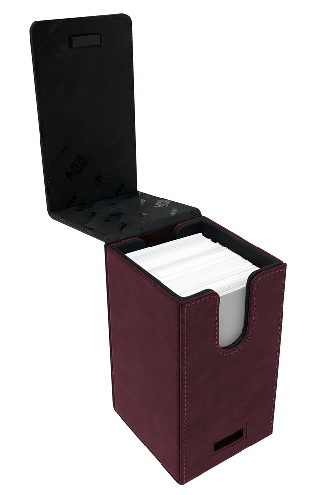 UP ALCOVE TOWER DECK BOX RUBY SUEDE
