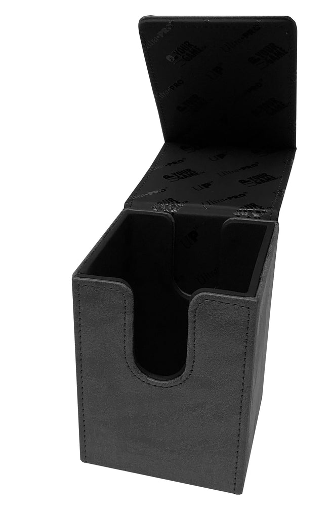 UP ALCOVE FLIP DECK BOX  JET SUEDE