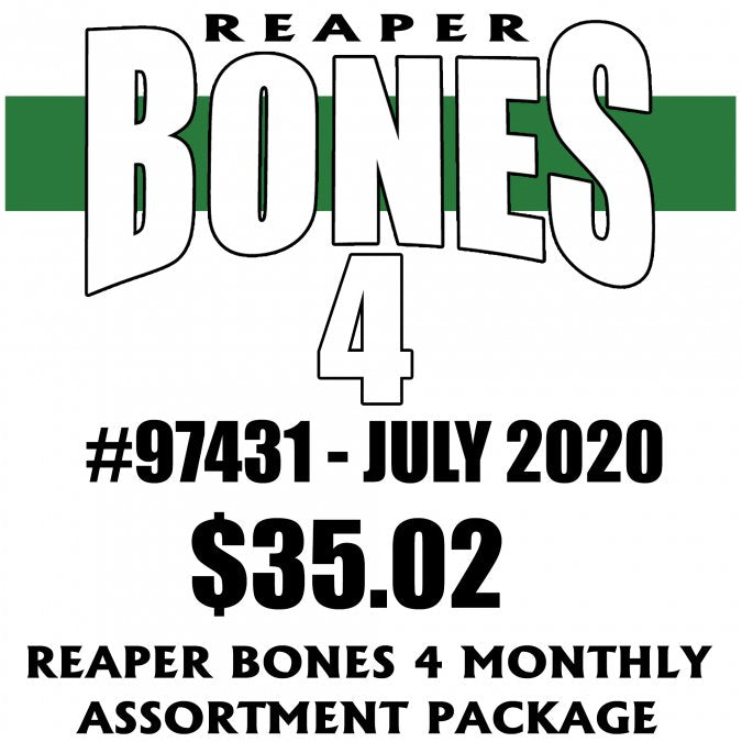 Reaper Bones 4 Monthly Assortment - July 2020