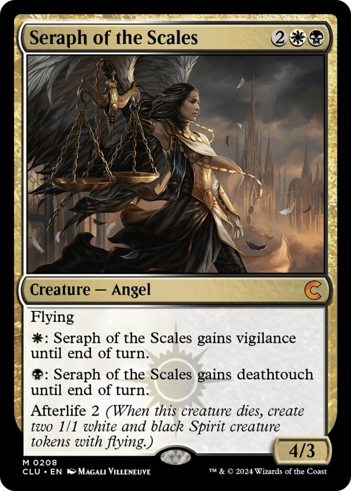 Seraph of the Scales [Ravnica: Clue Edition]