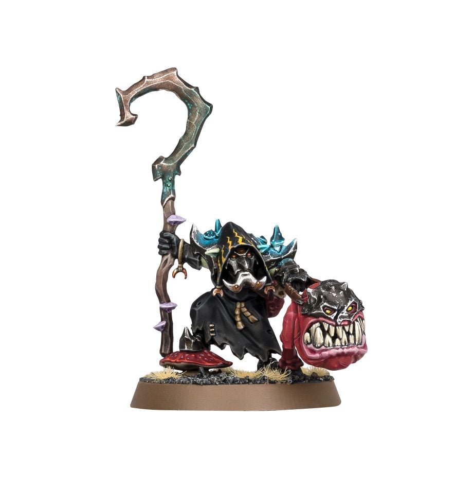 Age of Sigmar - Gloomspite Gitz: Squigboss with Gnasha-squig