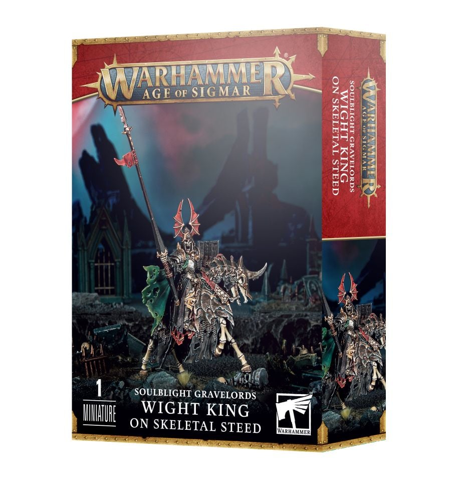 Age of Sigmar: Wight King on Skeletal Steed