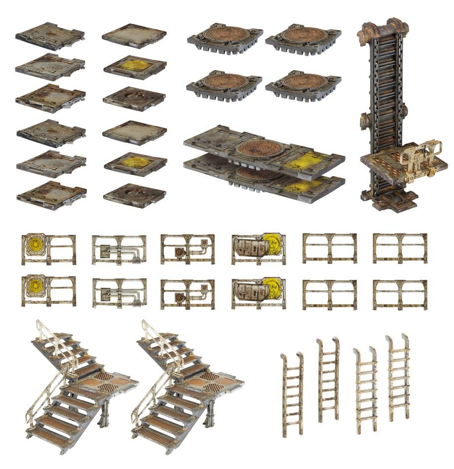 Zone Mortalis: Platforms & Stairs