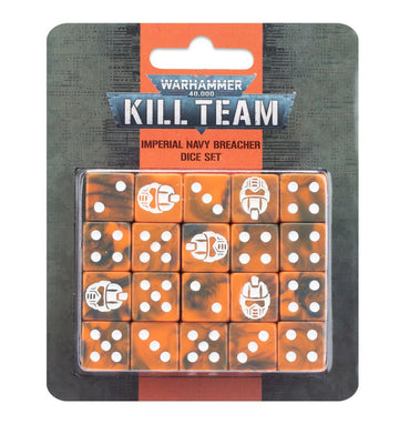 Warhammer 40,000 Kill Team: Imperial Navy Breacher Dice Set