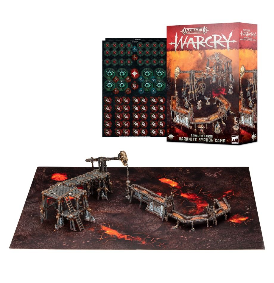 Warhammer Age Of Sigmar Warcry Ravaged Lands Varanite Syphon Camp