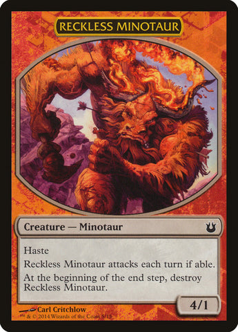 Reckless Minotaur [Born of the Gods Hero's Path]