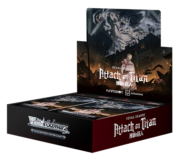 Weiss Schwarz Attack on Titan Final Season Booster Box