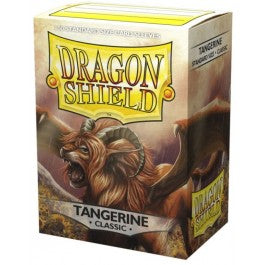 Dragon Shields: (100) Tangerine