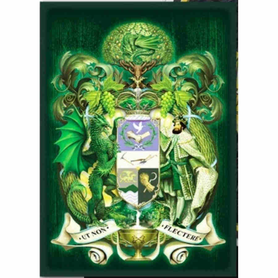 Dragon Shields: (100) Art Sleeves Classic King Mother Vanguard - Coat of Arms
