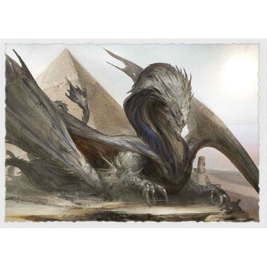 Dragon Shields: (100) Matte Art - Sphynx Dragon